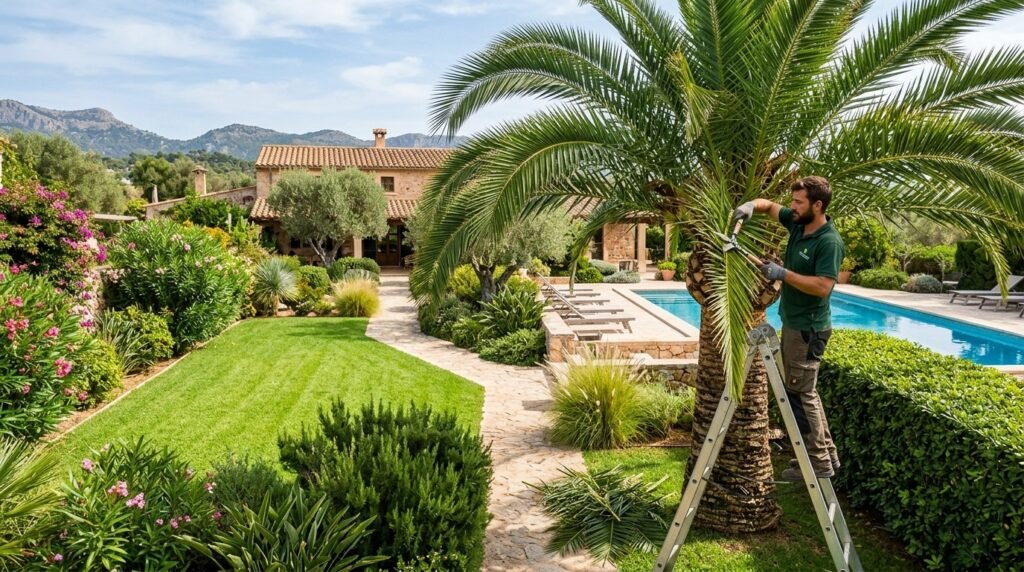 servicios de jardinería en Mallorca